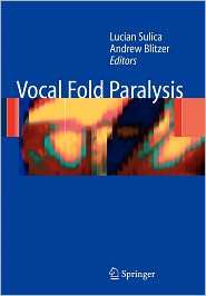 Vocal Fold Paralysis, (3642062717), Lucian Sulica, Textbooks   Barnes 