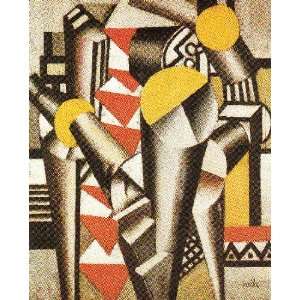 Hand Made Oil Reproduction   Fernand Léger   24 x 30 inches   Study 