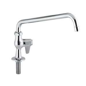  T&S 5F 1SLX10 Equip Single Supply Deck Mount Faucet with 