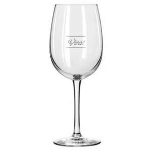  Libbey 7533 1358M Wine Glass with Etched Vino Pour Lines 