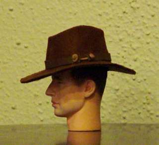 Custom 1/6 Scale Model Unforgiven Cowboy Hat  