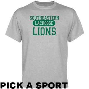  Southeastern Louisiana Lions Ash Custom Sport T shirt 