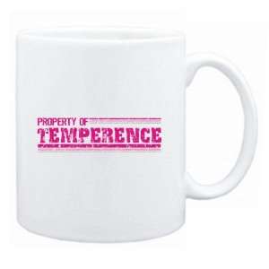  New  Property Of Temperence Retro  Mug Name