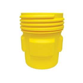 WYK 65 Gallon Overpack Drum, Yellow  Industrial 
