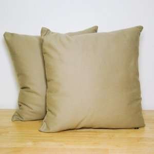  Bago Taupe 18 Pillow (Set of 2 )