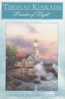 Kinkade BEACON OF HOPE Lighthouse 1801 2 Puzzle *100%  
