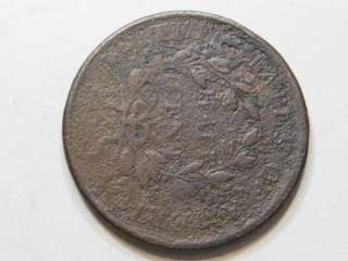 1806 (stems) Half Cent. Rotated reverse 90 degrees. FREE US s/h  