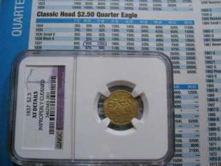 love that coin guy presents 1837 classic head gold $ 2 50 quarter 