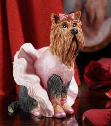   Dogs Figurine Darcey by Toni Goffe Yorkshire Terrier Yorkie  