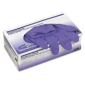   SAFESKIN Disposable Nitrile Exam Gloves, X Large, Purple, 90 per Box
