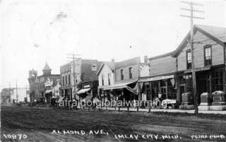Photo 1911 Imlay City, Michigan View   Almont Avenue  