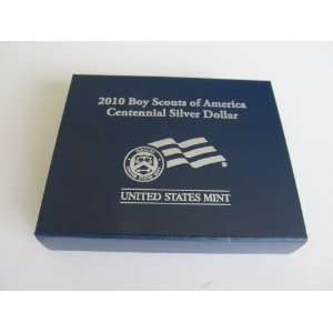   Mint Presentation BOX ONLY Centennial Uncirculated Silver Dollar BY2