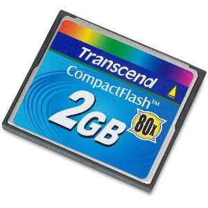  2GB Transcend 80x CompactFlash® Card Electronics
