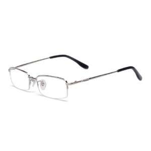  8263 prescription eyeglasses (Silver) Health & Personal 