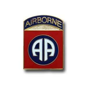  82nd Airborne Division   Single Lapel Pin Patio, Lawn 