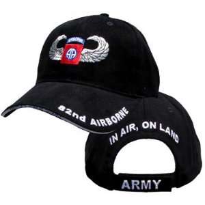 NEW 82nd Airborne Division w/ Jumpwings Low Profile Cap   Ships in 24 