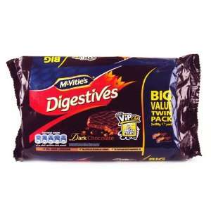 McVities Dark Chocolate Digestives Twin Pack 800g  Grocery 