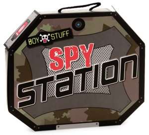   Boy Stuff Spy Station Book and Play Set by Parragon 