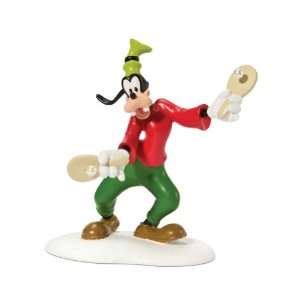   Village Accessory Figurine, Goofy Playing Ping Pong