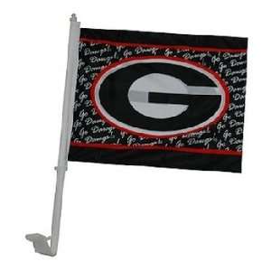 University Of Georgia Car Flag Wrap Case Pack 24  Sports 