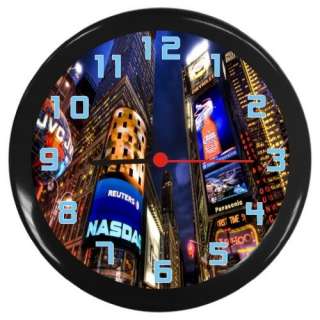 New New York City Black Decor Wall Clock  