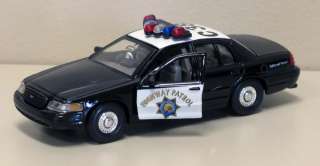 1999 Ford Crown Vic Diecast Cali State Patrol Car 138  
