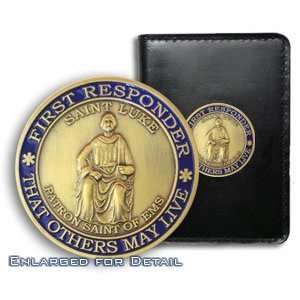  Deluxe Challenge Medallion Credential Case   Saint Luke 