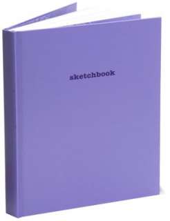   Purple Basic Sketchbook (8x11) by 