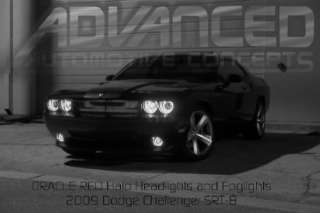 Dodge Challenger ORACLE hid HALO Fog Light Demon Eye rt  
