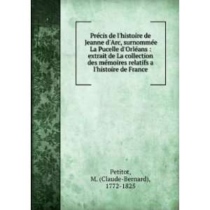   histoire de France M. (Claude Bernard), 1772 1825 Petitot Books