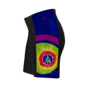  Tie Dye Hippy Triathlon Shorts for Men