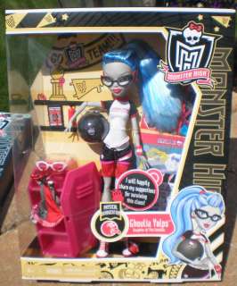 MONSTER HIGH GHOULIA YELPS DAUGHTER OF THE ZOMBIES DOLL PHYSICAL 