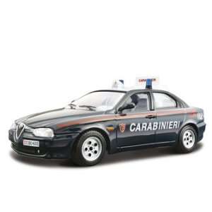  Alfa Romeo 156 Carabinieri Police 124 Diecast Model Toys 