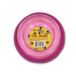  New   Non spill cat bowl   Case of 72 by tinys Pet 