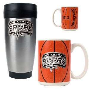  San Antonio Spurs NBA Stainless Steel Travel Tumbler & Game 