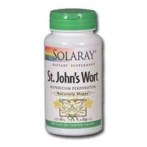  St. Johns Wort 325 mg 100 Capsules Solaray Health 
