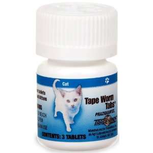  Tape Worms Tabs for cats