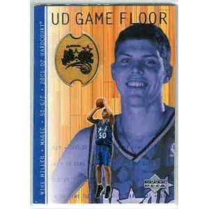  2001 02 Upper Deck Hardcourt UD Game Floor #MM Mike Miller 