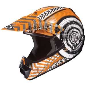   Youth Wanted Motocross Helmet MC 6 Orange Medium M 274 963 Automotive