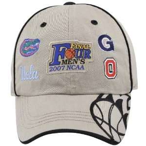  Top of the World 2007 Final Four Bound Khaki Adjustable 