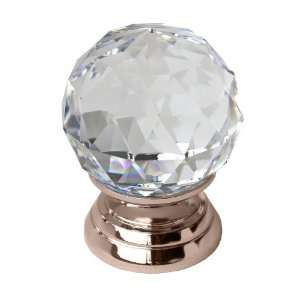  Swarovski Clear Crystal Pull Knob, 1.97 inch by 2.64 inch 