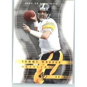 Tommy Maddox   Pittsburgh Steelers   2004 SP Authentic Card # 71   NFL 