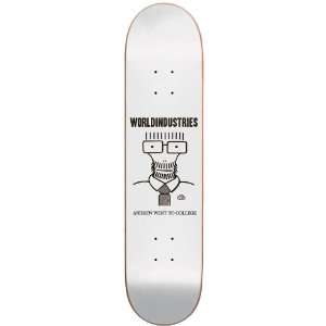  World Industries Cannon College Deck Skate Board Sports 