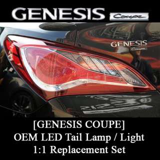 Hyundai GENESIS Coupe]Genuine OEM New LED Tail Lamp / Light 11 