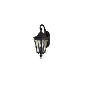 Home Solutions OL5401BK Cotswold Lane 2 Light Outdoor Wall 