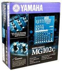 Yamaha MG102C MG 102C 10 Channel Compact Mixer  