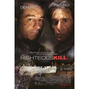  Righteous Kill (2008) 27 x 40 Movie Poster Style B