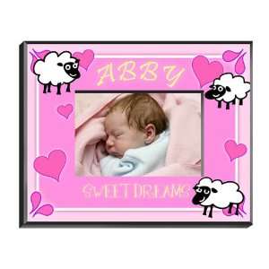  Personalized Counting Sheep Frame Girl