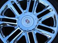 2011 Cadillac Escalade Platinum Factory 22 Chrome Wheels Tires OEM 