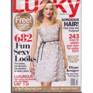  LUCKY Magazine (Dec 2010) Dianne Kruger Her Best Body 